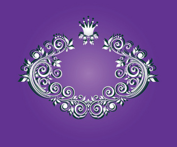 皇家紫色标题照片