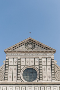 圣塔玛丽亚中篇小说教会在佛罗伦萨，意大利
