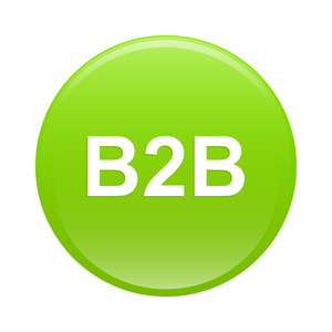 bouton 互联网 b2b 图标绿色标志