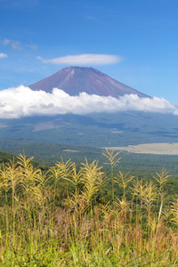 山富士和阿希湖