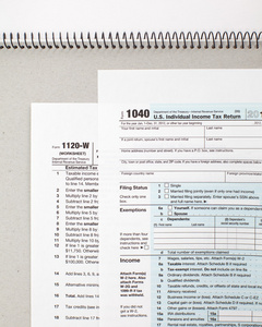 收入税的文件图片