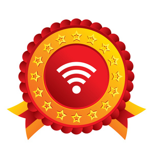 wifi 的标志。wifi 符号。无线网络