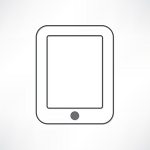 科技款白色款 ipad插画