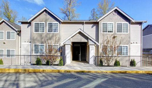 住宅小区的房子照片