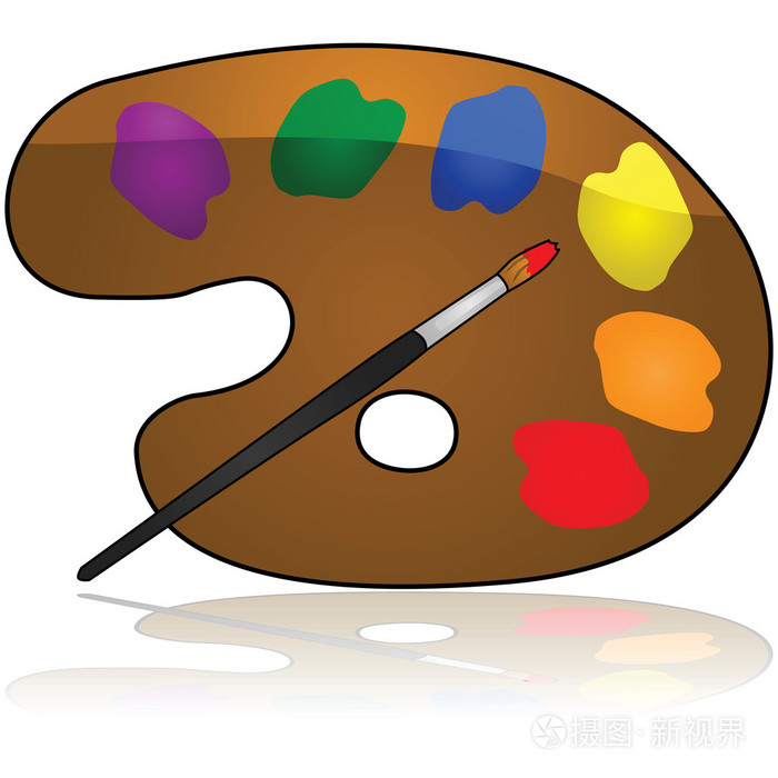 调色板插画-正版商用图片1es0ey-摄图新视界