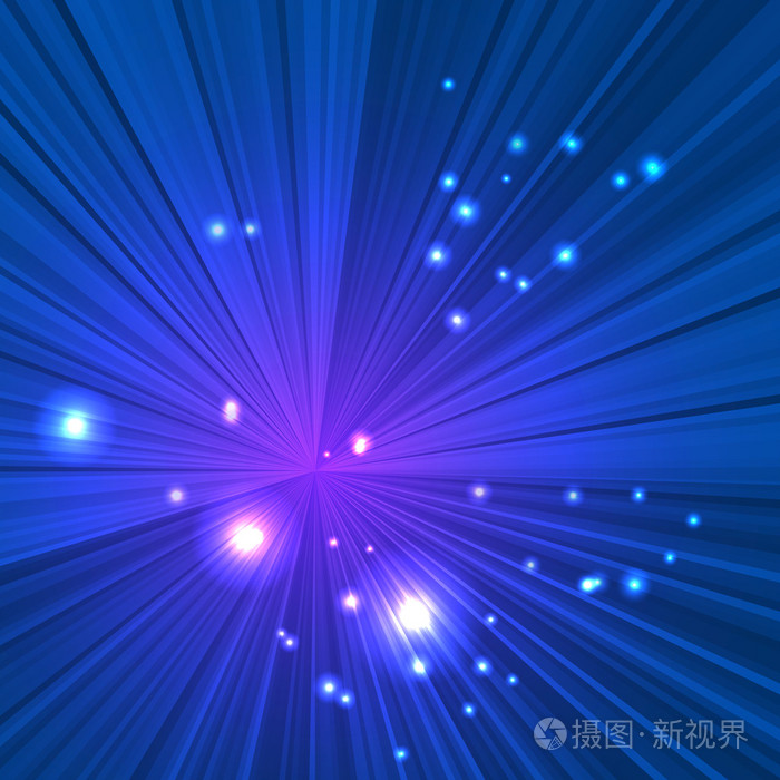 为您的设计空间的抽象的蓝色光束背景插画-正版商用图片1es7l1-摄图新