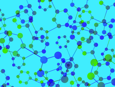 背景分子图片