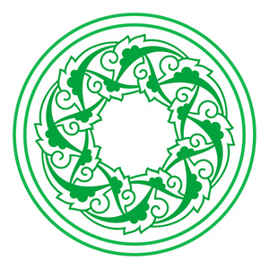 阿拉伯文圆形图案图片