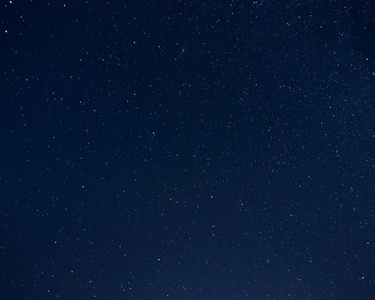 在夜晚的星空图片