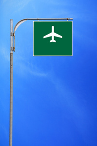 飞机交通标志