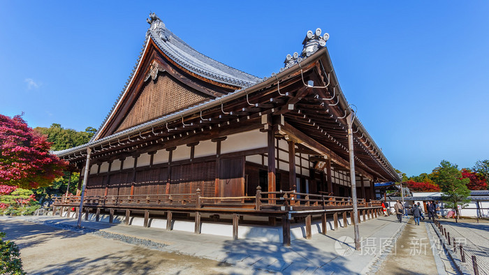 tenryuji sogenchi 池塘花园在京都的教科文组织世界遗产