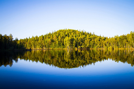 在 solovki 湖