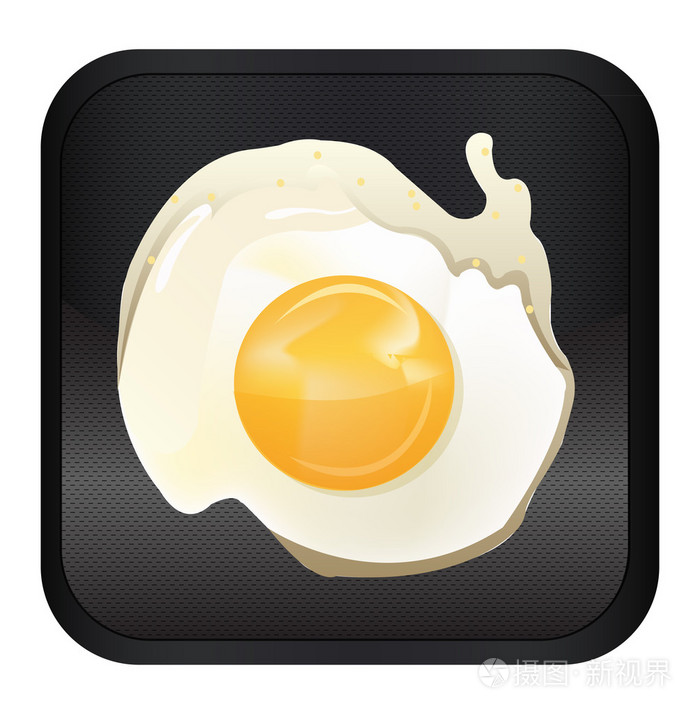煎的鸡蛋的应用程序图标