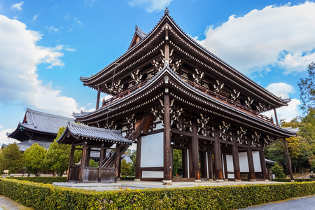 在京都东福寺寺