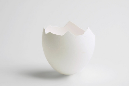 蛋壳。蛋壳的 3d 渲染