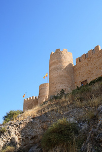 阿利坎特西班牙城堡卡斯塔利亚