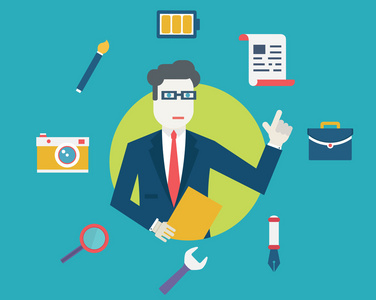 管理者和劳动力照片