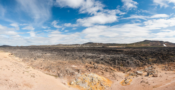 地名 冰岛 克拉布拉火山