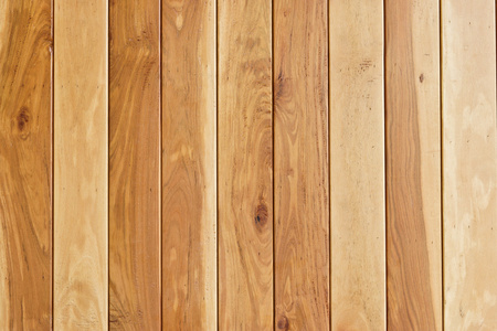 柚木木材木板的质地，柚木自然模式柚木板墙