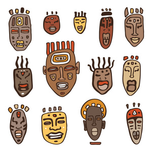 非洲面具集