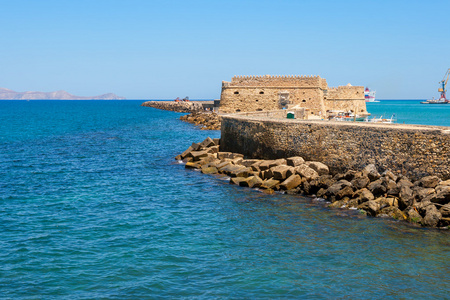 伊拉克利翁的堡垒。克里特岛希腊