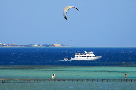 在埃及红海