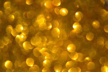 abstract intreepupil gouden bokeh achtergrond摘要离焦金散景背景