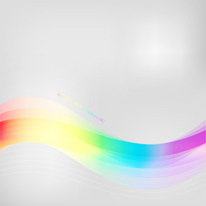 抽象彩虹模糊背景