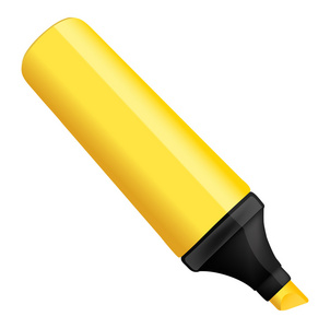 黄色荧光笔