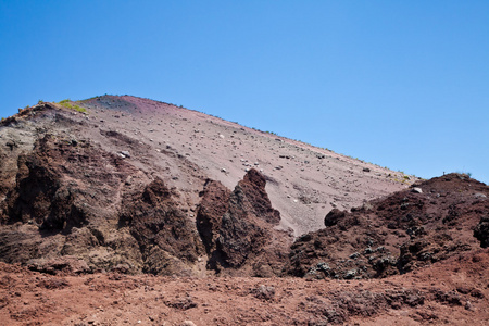 维苏威火山的火山口