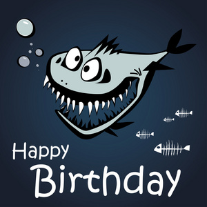 祝你生日快乐的鱼