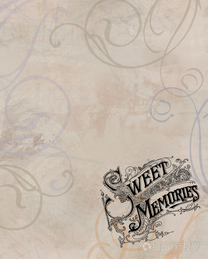 甜蜜的回忆背景