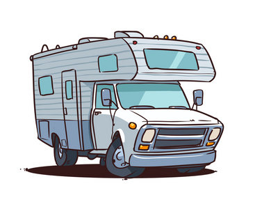 a房车图片-a房车素材-a房车插画-摄图新视界