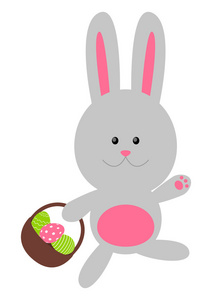 彩蛋复活节兔