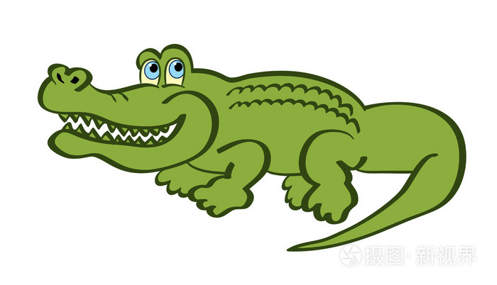 卡通aligator
