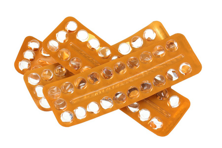 空包装的避孕药