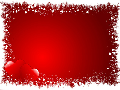 心形边框装饰图片