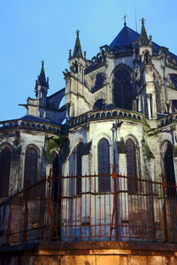 哥特式装饰教堂城市