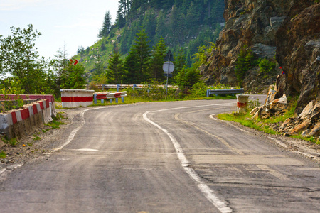 罗马尼亚喀尔巴阡山路 transfagarasan