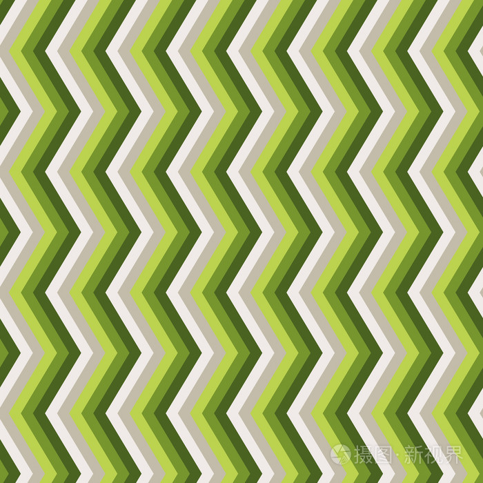 曲折绿色无缝模式