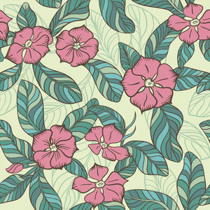 Vector Cute Flower Pattern 