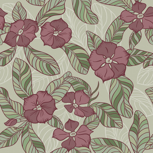 Vector Cute Flower Pattern 