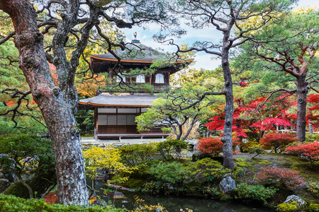 银阁在京都银阁寺