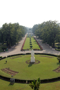 在印度加尔各答，西孟加拉邦，维多利亚纪念花园