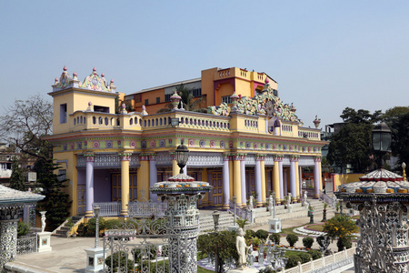 在加尔各答，西孟加拉邦，印度耆那教庙