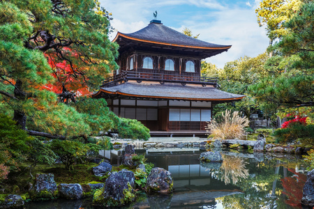 银阁在京都银阁寺