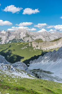 在奥地利因斯布鲁克蒂罗尔州的 nordkette 山