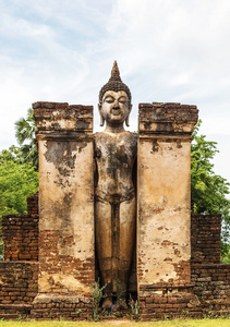 历史在 sukothai 泰国佛体系结构