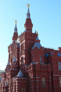 在莫斯科历史博物馆