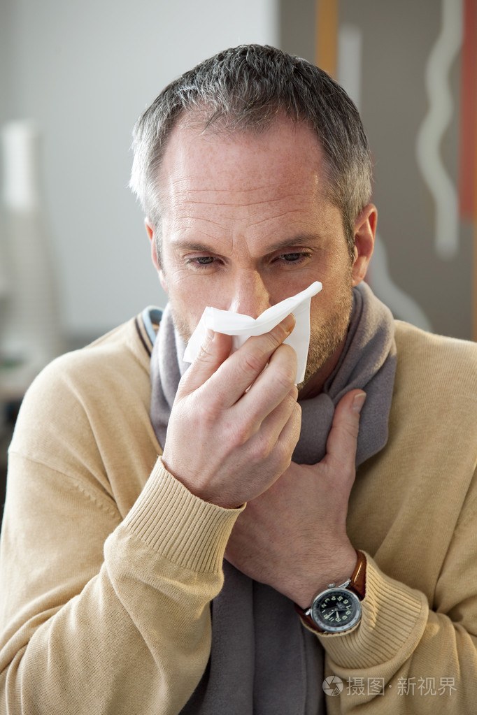 变应性鼻炎的人